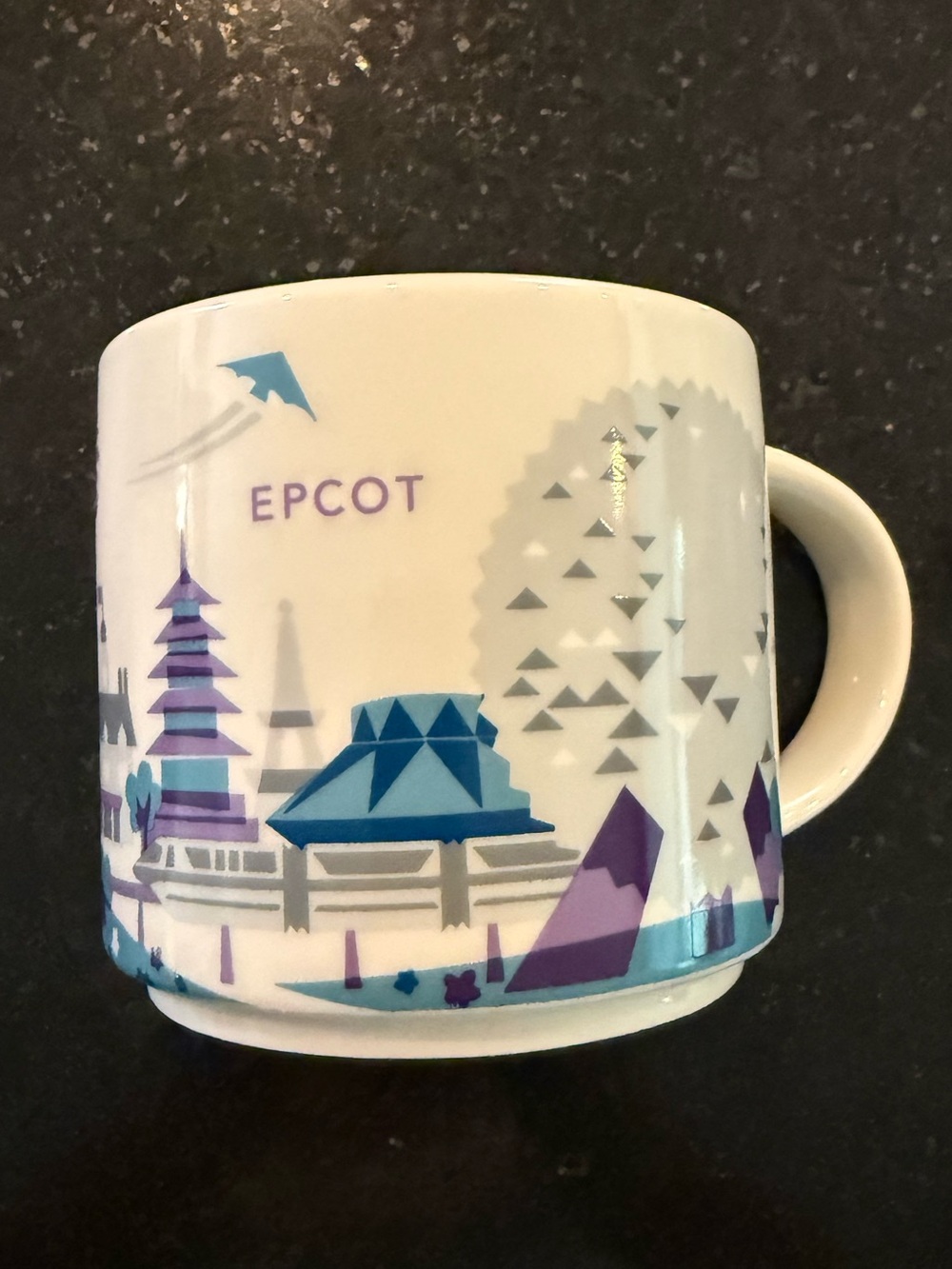 Disney EPCOT Starbucks you are here mug